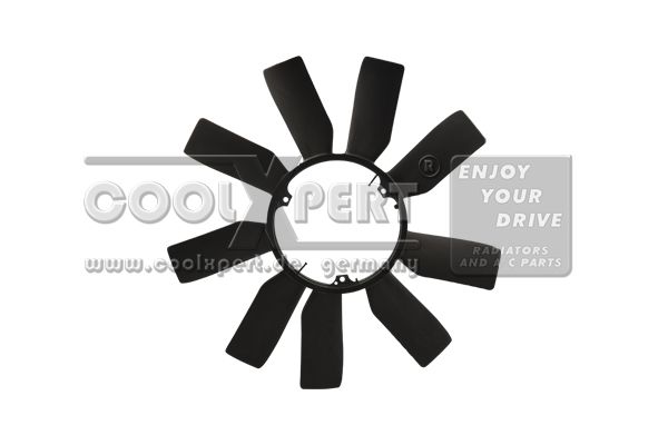 BBR AUTOMOTIVE ventiliatoriaus ratas, variklio aušinimas 001-60-00765